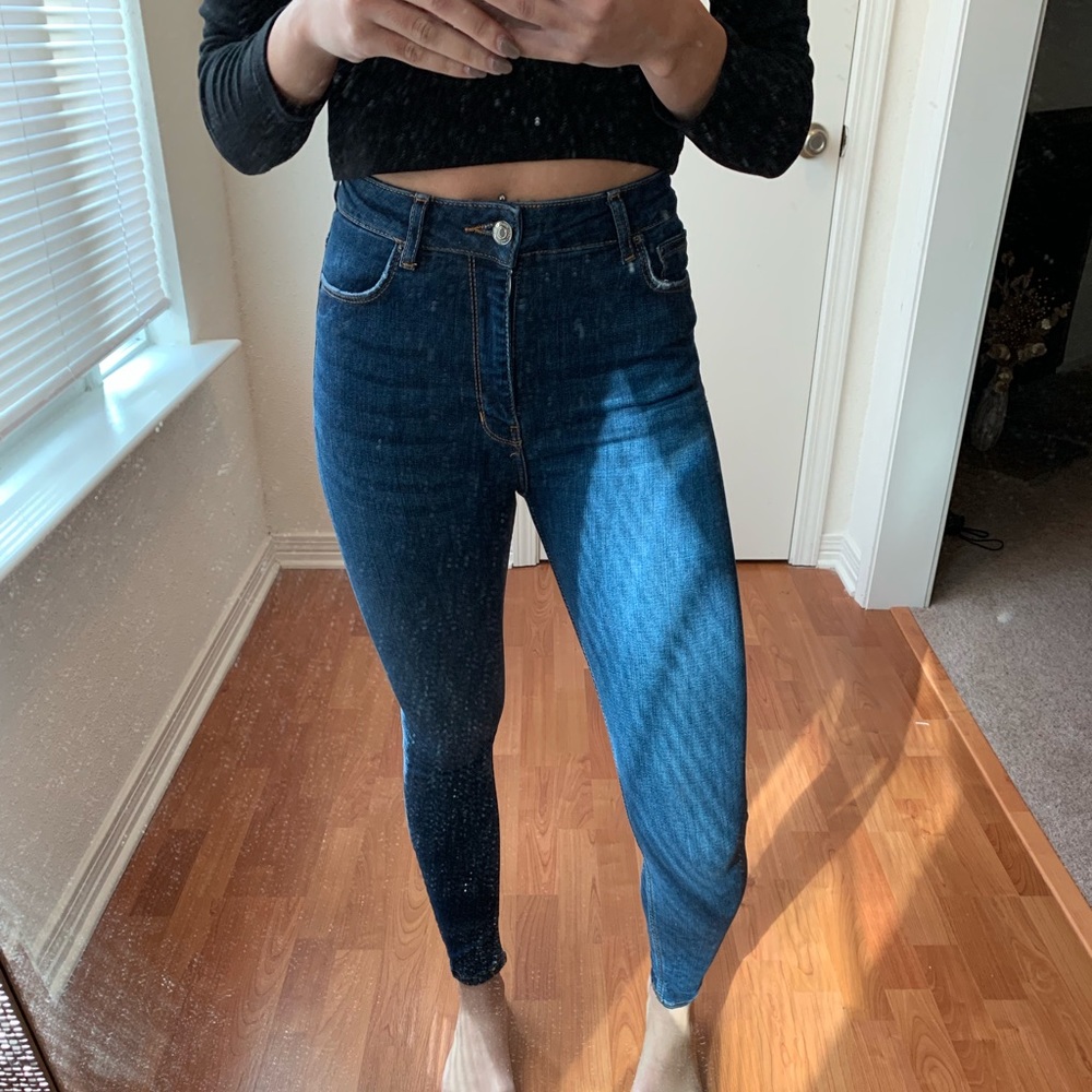 Zara High Waisted Jeans